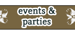 Rentals - Private Parties and more